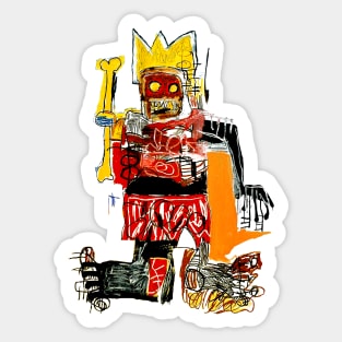 Basquiat Art Sticker